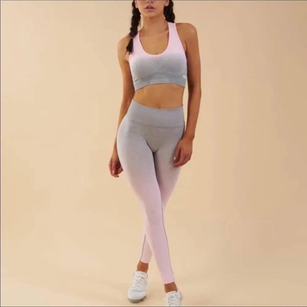 New gym shark ombré set